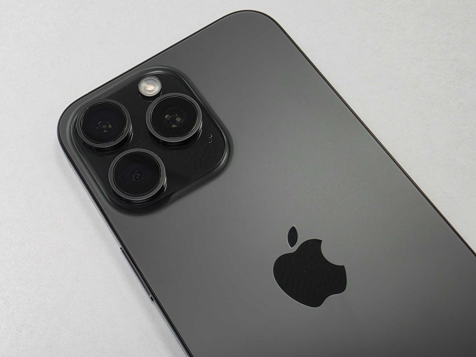 iPhone 15 PRO MAX 256GB Dual SIM (SIM + eSIM)/ Black Titanium/ BAT 89%/ Grade A/ + ładowarka/ GW 12 MSC