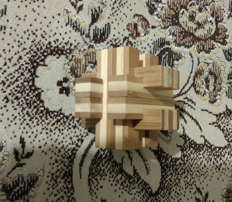 Zabawka logiczna bambusowa. Bamboo Puzzle