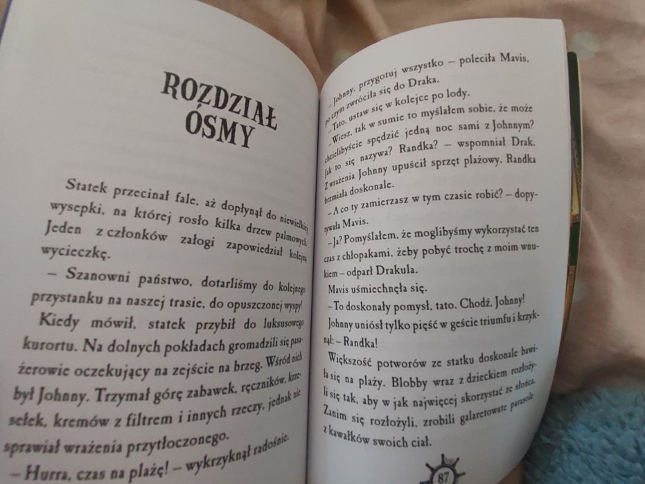 Książka,, Hotel Transylwania 3"