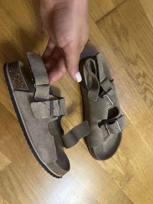 Сандаліі босоніжки Zara 33 р замша шкіра