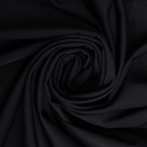 Якісна тканина - біфлекс матовий чорний