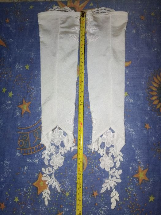 Нарукавники весільні
