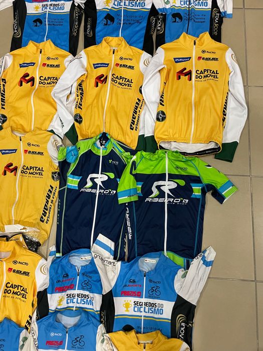 Equipamentos Ciclismo Competição novos e semi novos
