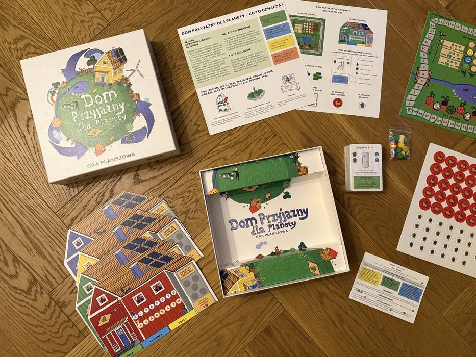 IKEA, gra edukacyjna gra planszowa, Dom Przyjazny dla Planety