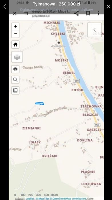 Działka w górach, Tylmanowa, widokowa