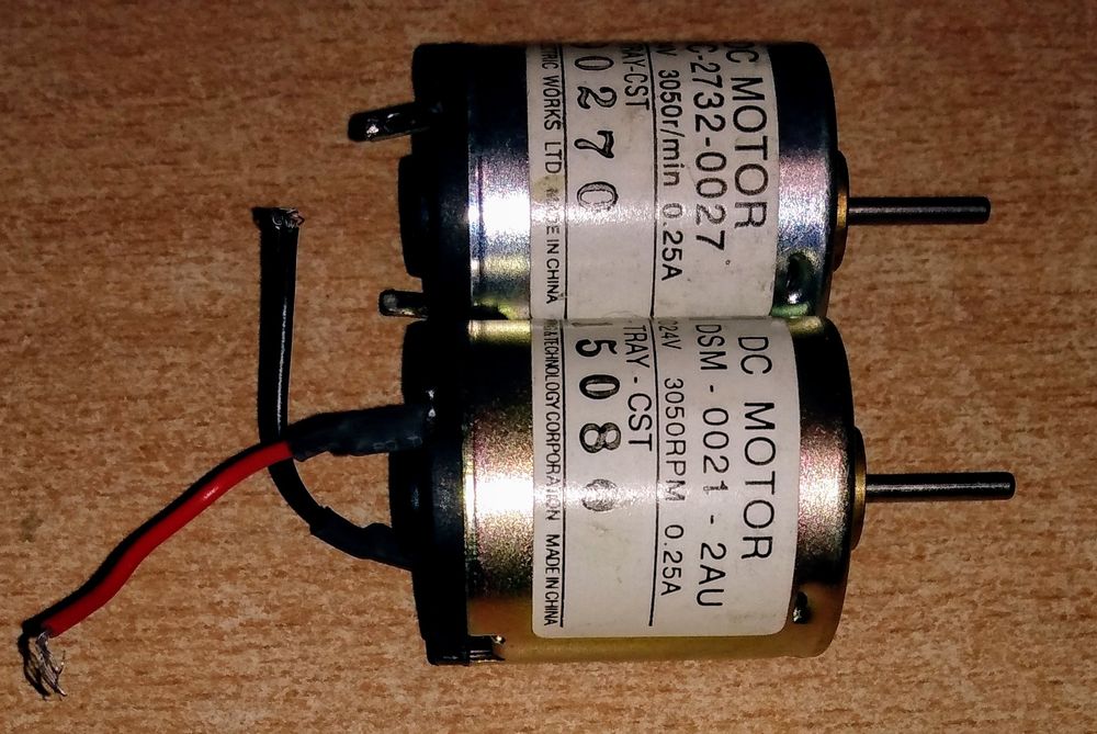 Silnik IGARASHI DC 24V/0,25A/3050obr/min-2 sztuki