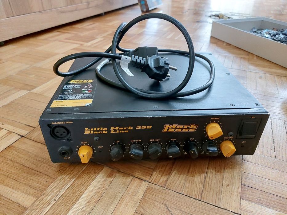 Wzmacniacz markbass little mark 250w black line