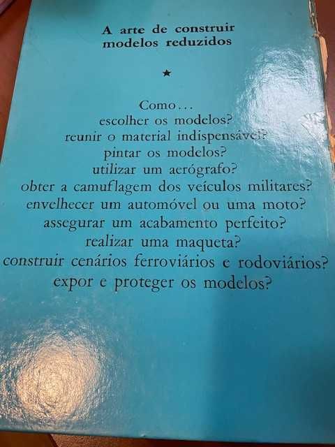 Livro A Arte De Construir Modelos Reduzidos