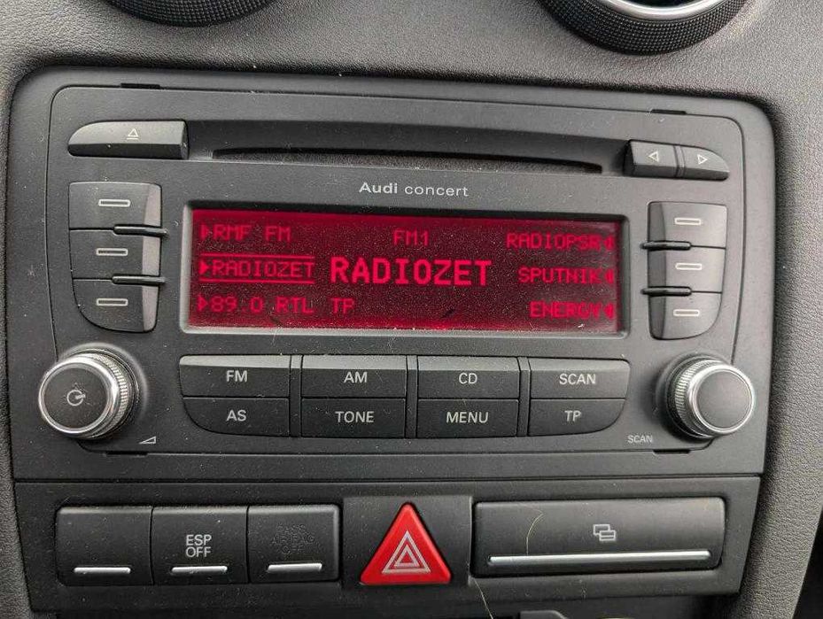 Radio CD Audi concert Audi A3 8P