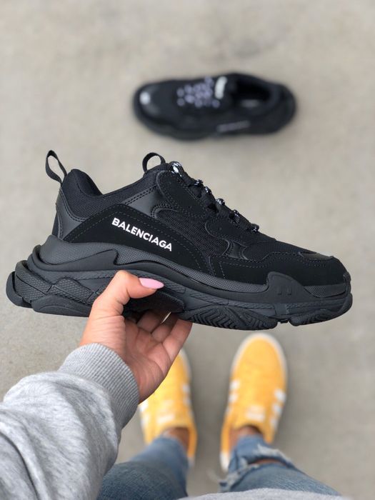 Buty Balenciaga Triple S Black 36-45 unisex trampki sneakersy
