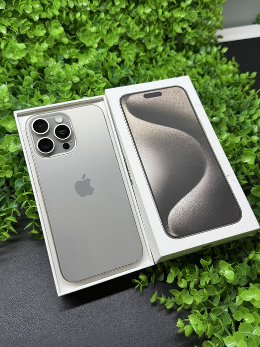 iPhone 15 Pro Max, 256Gb, Natural Titanium(Neverlock)Айфон 15ПМ #6399