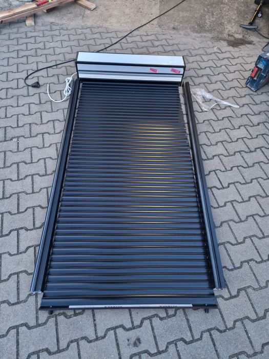 Nowa Roleta Nadstawna Aluprof / Exte Expert XT 106x194,5 CZARNA Silnik