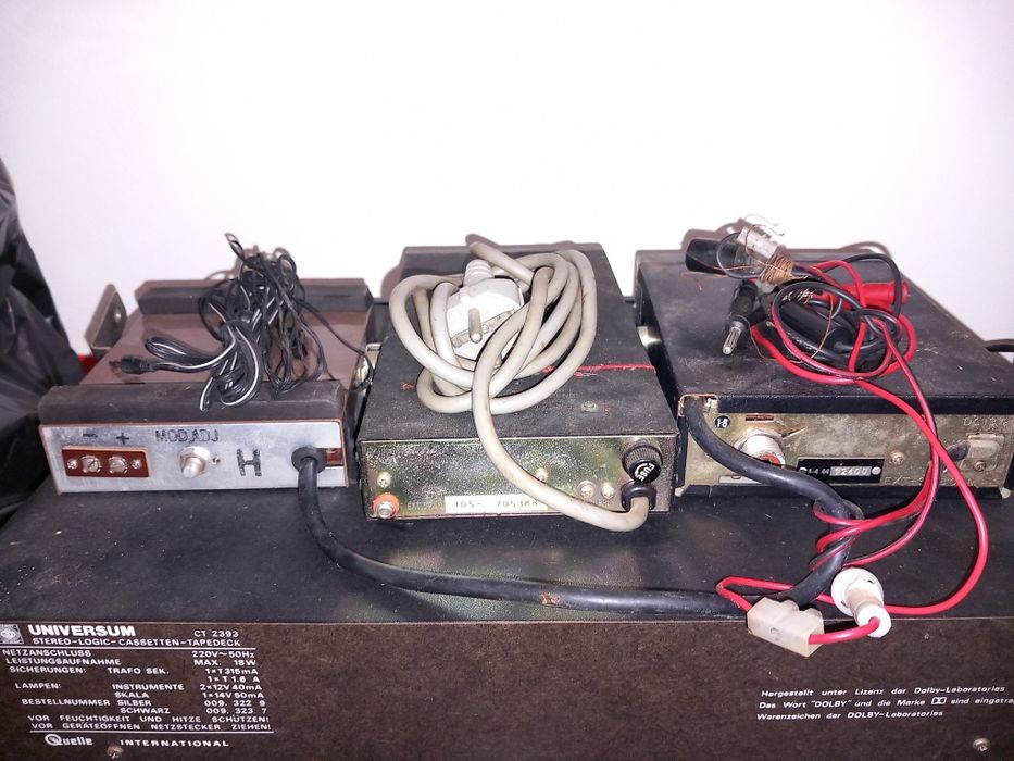 leitor de cassetes profissional