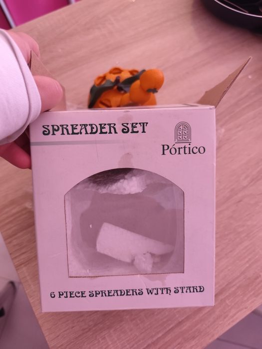 Conjunto facas de manteiga