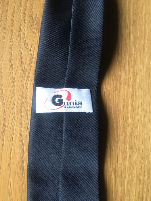 Gunia krawat antracyt/czerń