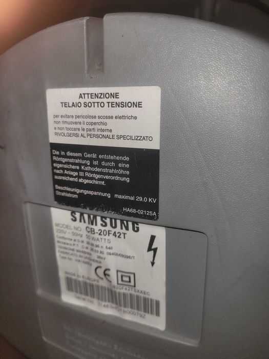 Televisão grande samsung