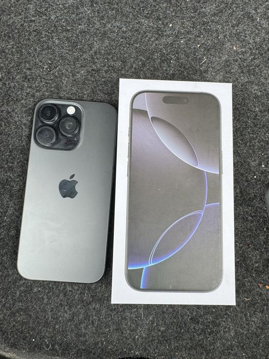 Apple iphone 16 Pro 128Gb Black Titanium Neverlock