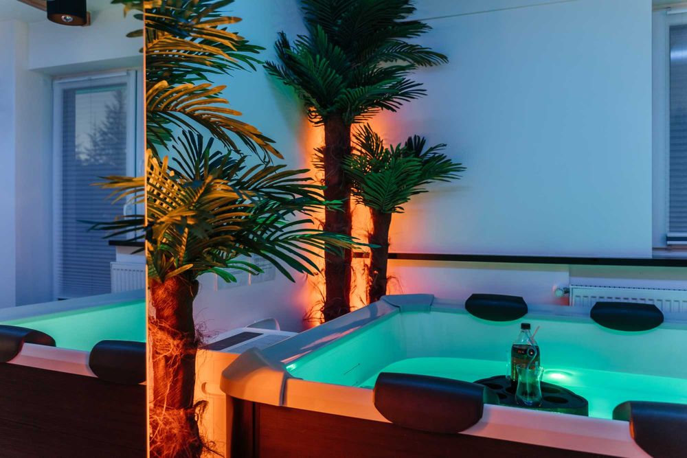 Domek miniapartament LOVE SPA JAUCUZZI w pokoju na wyłączność no limit