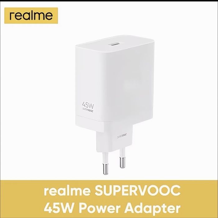 Зарядний пристрій Realme Oppo 45W SUPERVOOC Швидка зарядка USB Блок живлення