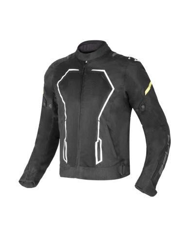 Casaco BELA Artrex Preto/Amarelo Florescente - Tamanho 48/S