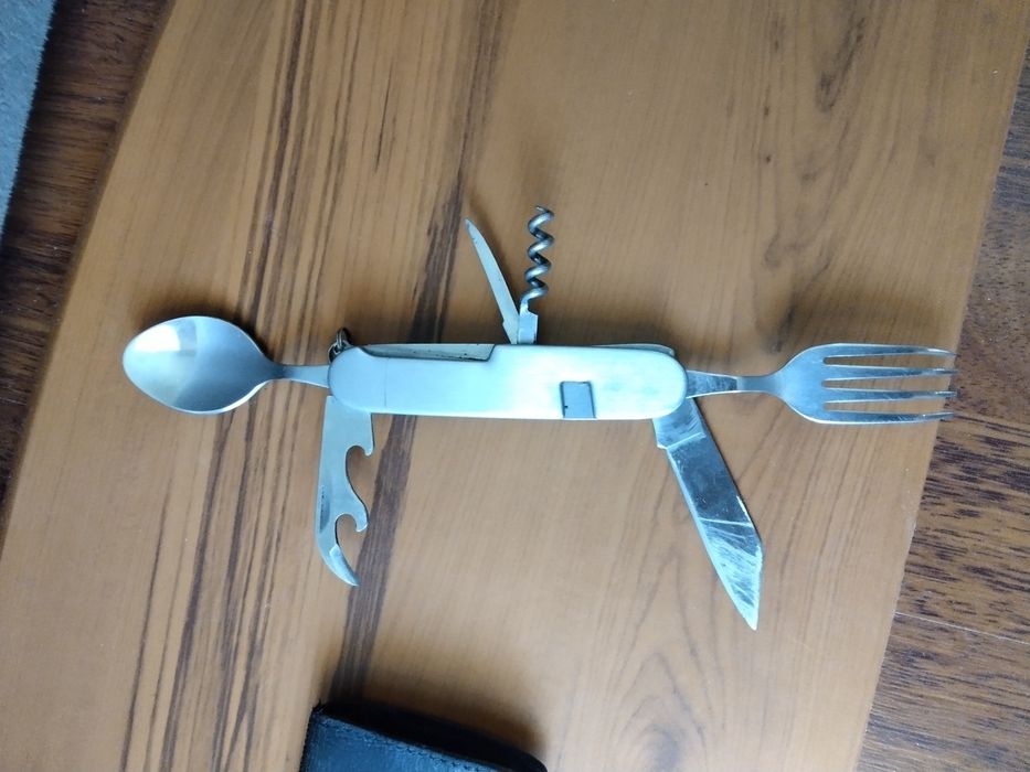 Туристический набор - ложка, вилка, штопор... СССР. Отличное состояние