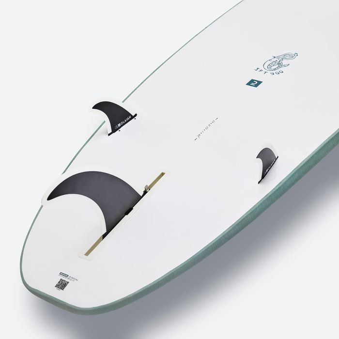 Prancha de Surf 900 Epóxi Soft 8'4' com 3 quilhas.