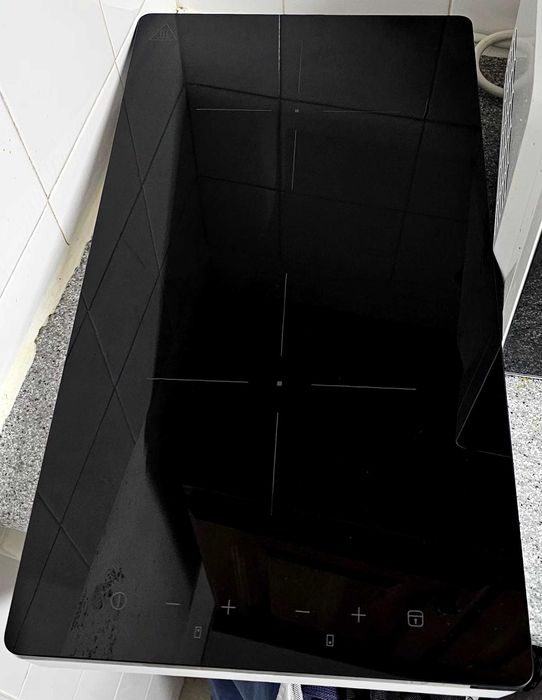 TILLREDA Placa indução portátil, 2 zonas branco