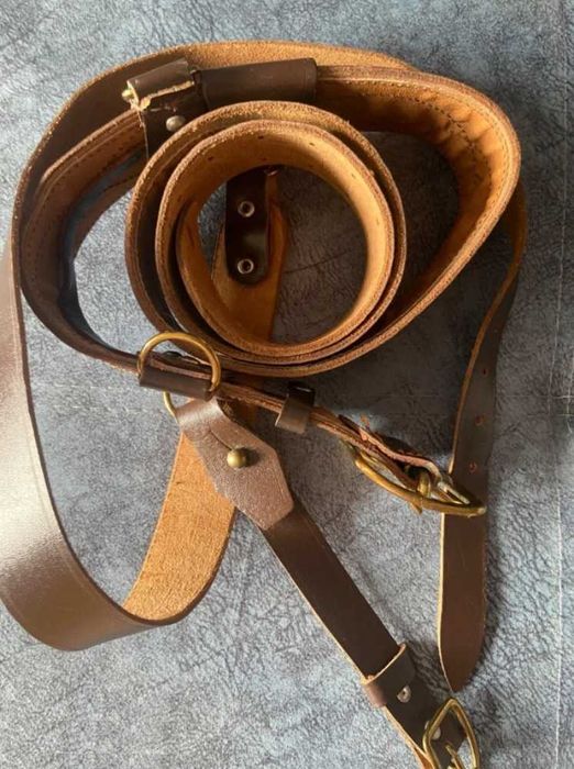 Портупея офицерская через плечо с ремнем СССР Портупея офіцерська