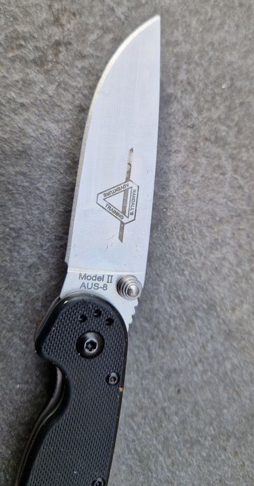Nóż ONTARIO RAT 2 (RAT II) – Kultowy EDC – Randall's Adventure – Czarn