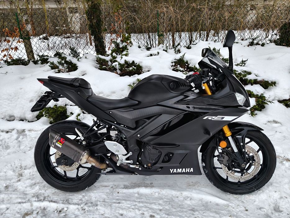 Yamaha R3 320/125, 2019r zarejestrowany, Acrapovic 250/125 Raty