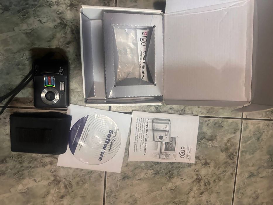 Ergo Миниатюрный цифровой фотоаппарат как новый Great Britain