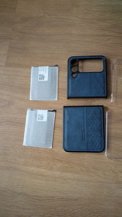 4 capas Samsung flip4 + 2 proteções de ecrã exterior
