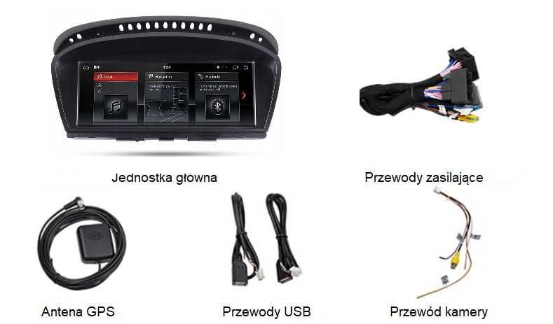 Radio 2din Android BMW seria 3 e90 2GB Nawigacja, Bluetooth, DSP, Raty