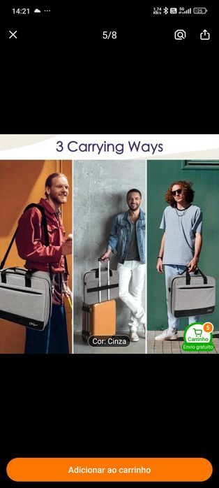 Mala / pasta de transporte para mesa de som, microfone, cabos etc nova