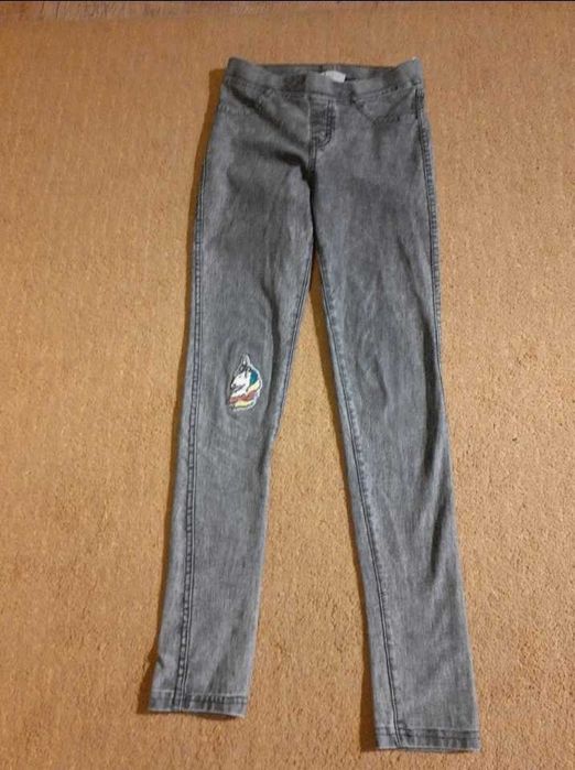 Spodnie jeansowe,  3 pary, rozm. 140-146