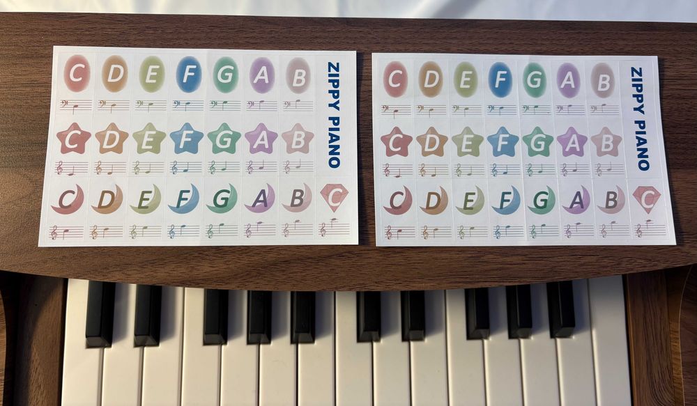 Mini pianino drewniane Zippy
