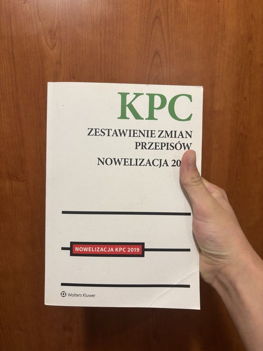 KPC Zestawienie zmian przepisów Nowelizacja 2019 Wolters Kluw
