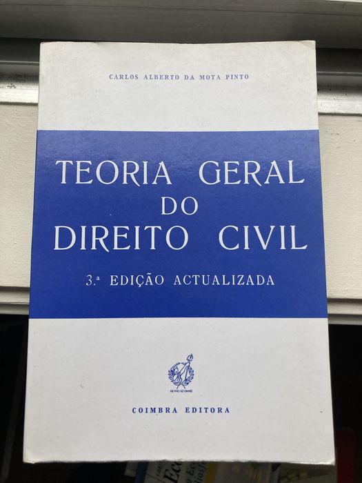 Tlivro de teoria geral do direito civil