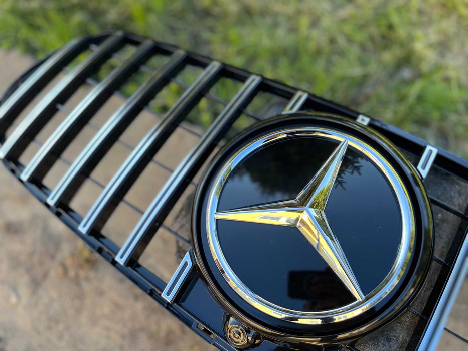Решітка радіатора на mercedes gle  W167 w 167 19-22 г GT Panamericana