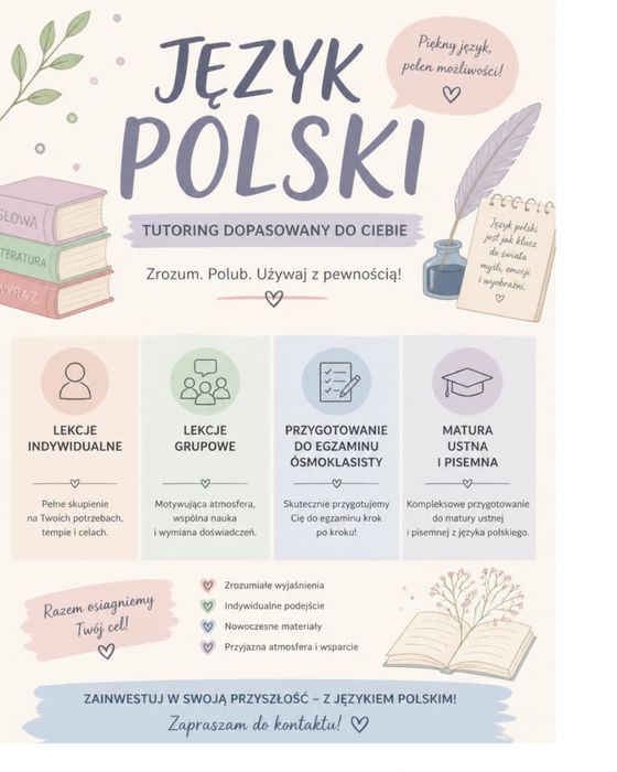 Korepetycje - język polski