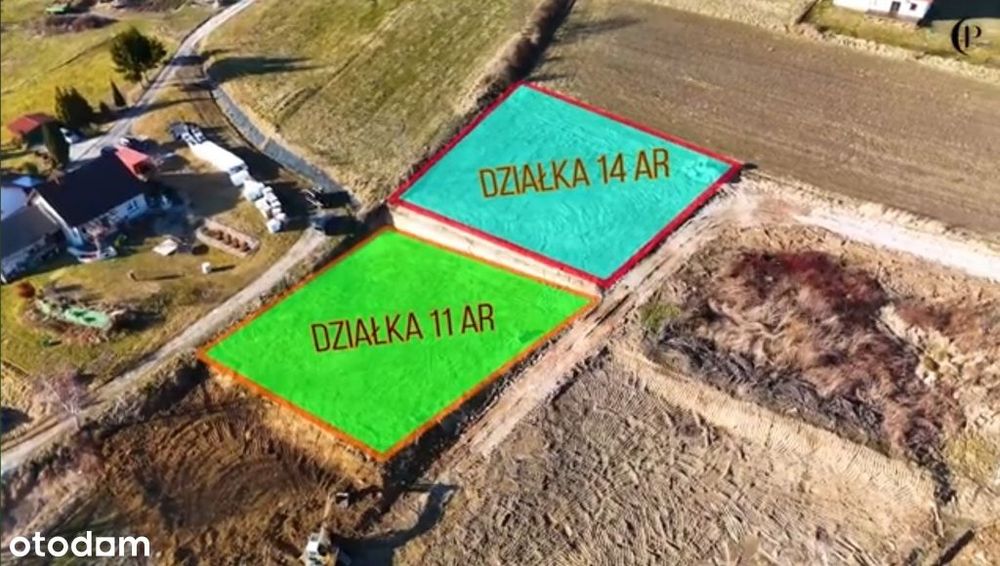 Budowlana Koźmice Wielkie 14 arów!