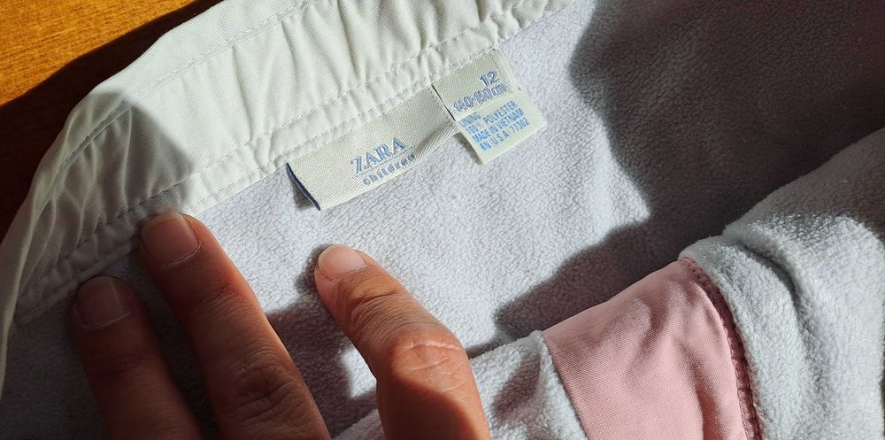 Saia rosa Zara 12 anos