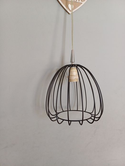 Lampa wisząca  loft długi kabel