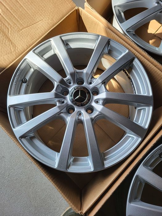 [187] Felgi aluminiowe MERCEDES 18 Cali 5x112 ET56 + Czujniki GRATIS