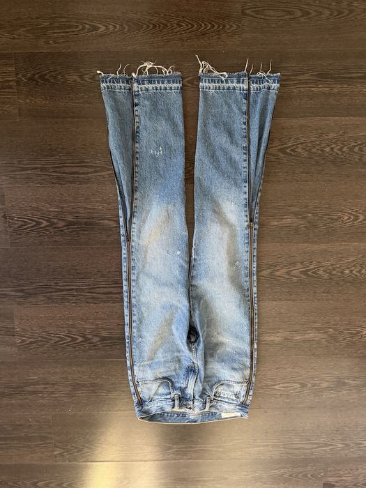 Джинси Zara flared zip