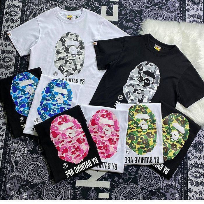 ‼️БЕЗ ПЕРЕДОПЛАТ‼️/Футболка Бейп/ T-Shirt Bape/Спортивна біла  футболка/Steal price