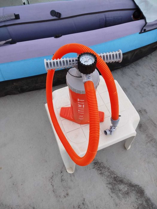 Kayak insuflável ITIWIT 2 lugares + 2 pagaias + bomba + 3 coletes
