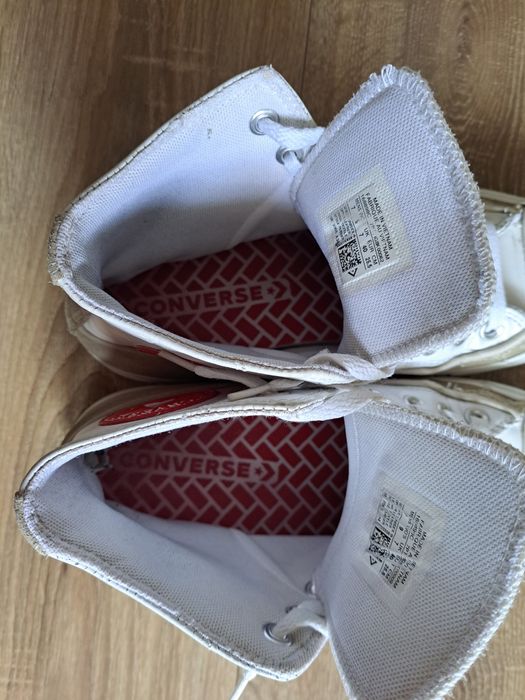 Trampki Conwers białe