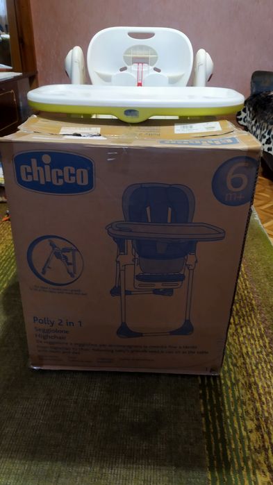 Стільчик Chicco 2 в 1. Для годування діток
