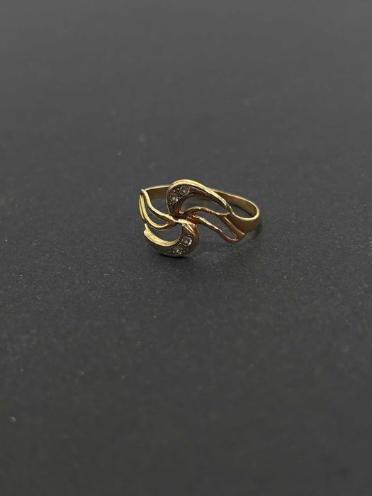 ZŁOTO - pierścionek 585/1,58g R17